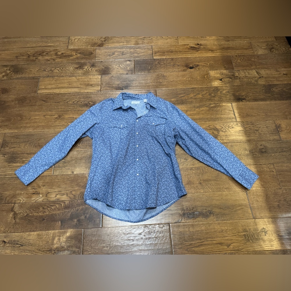NWOT Wrangler Rancher Paisley Shirt